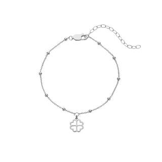 Stříbrný náramek Hot Diamonds Silver Whisper Luck SWB011