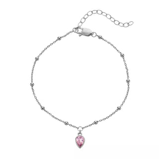 Stříbrný náramek Hot Diamonds Silver Whisper October SWB034