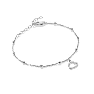 Stříbrný náramek Hot Diamonds Silver Whisper Happy Christmas SWB062