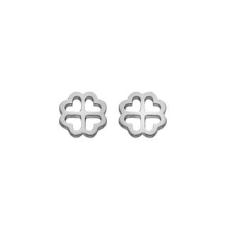 Stříbrné náušnice Hot Diamonds Silver Whisper Good Luck SWE010