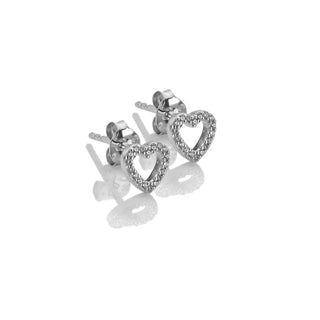 Stříbrné náušnice Hot Diamonds Silver Whisper Happy Christmas SWE013