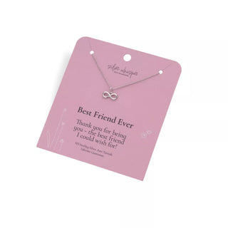 Stříbrný náhrdelník Hot Diamonds Silver Whisper Best Friend Ever SWP007