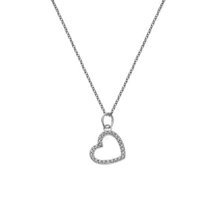 Stříbrný náhrdelník Hot Diamonds Silver Whisper Happy Christmas SWP014